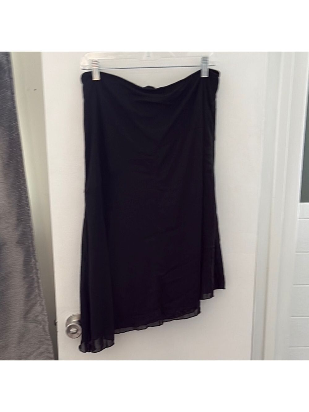 Wild Fable Asymmetrical Black Skirt